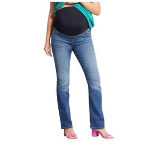 Isabel Maternity Boot Cut Denim Jeans Women's Size 2 Blue